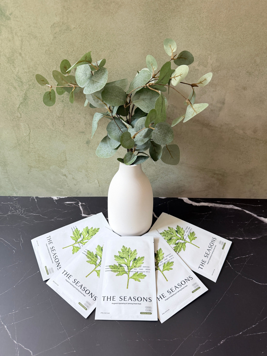 The Seasons 사철쑥 Calming Mask, 10 sheets
