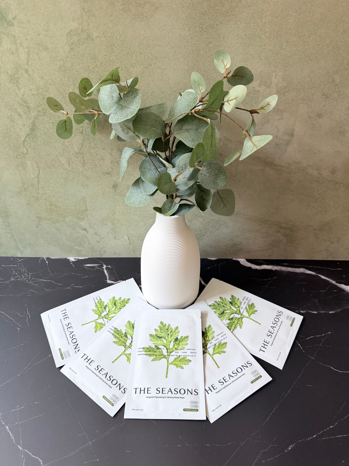 The Seasons 사철쑥 Calming Mask, 10 sheets