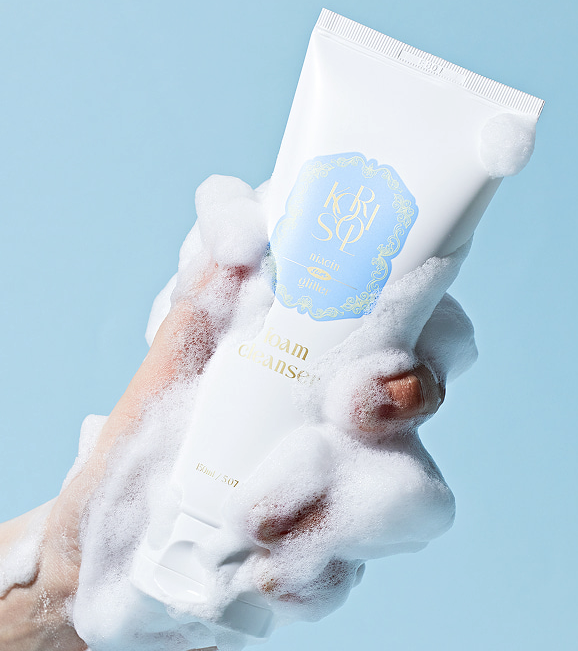 Korisol Niacin Sun Glitter Foam Cleanser 150ml